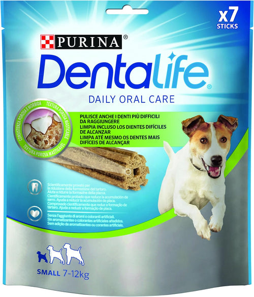 Dentalife Cane Snack per l'Igiene Orale, Taglia Small, 115 g - Confezione da 5 pezzi